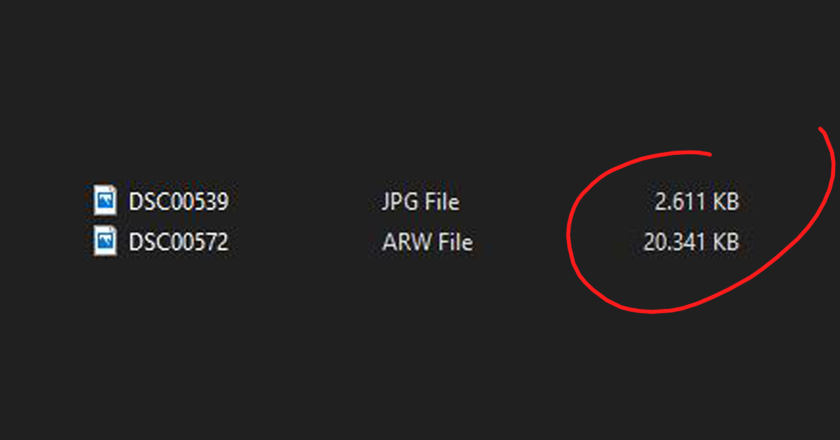 Data Size Komparasi